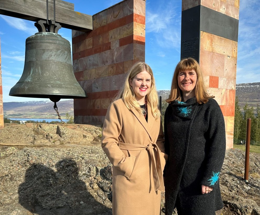 Sæunn Gísladóttir og Marta Einarsdóttir, sérfræðingar hjá RHA.