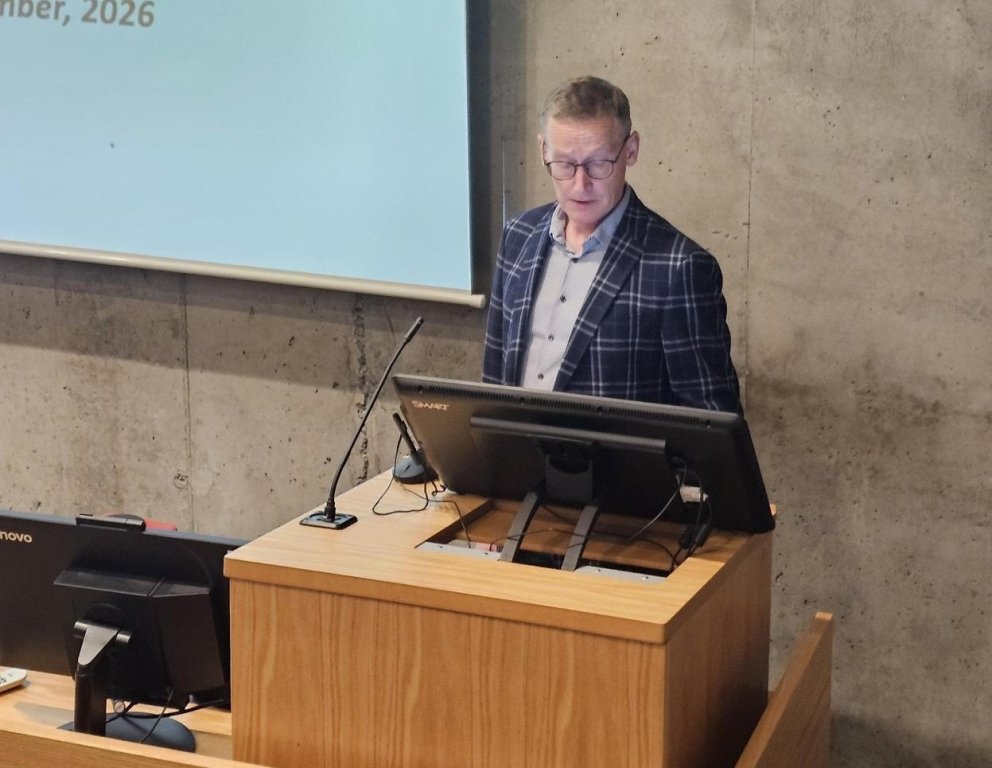 Hjalti Jóhannesson, sérfræðingur hjá RHA, hélt erindi á ráðstefnunni.