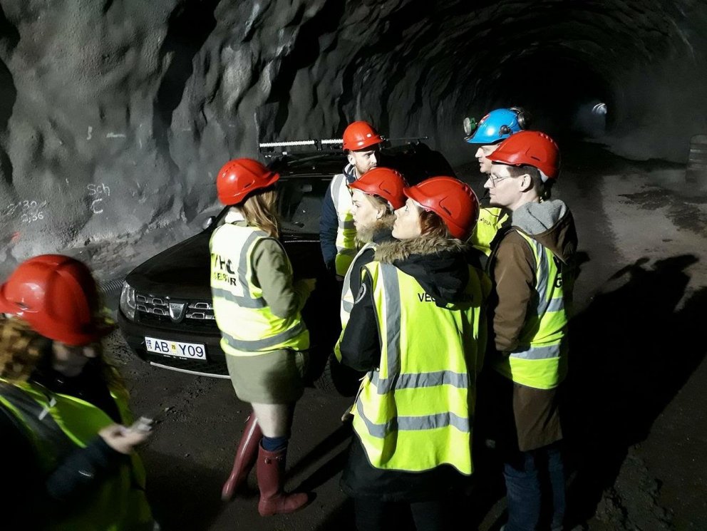 RHA heimsækir Vaðlaheiðagöng í byggingu árið 2017.