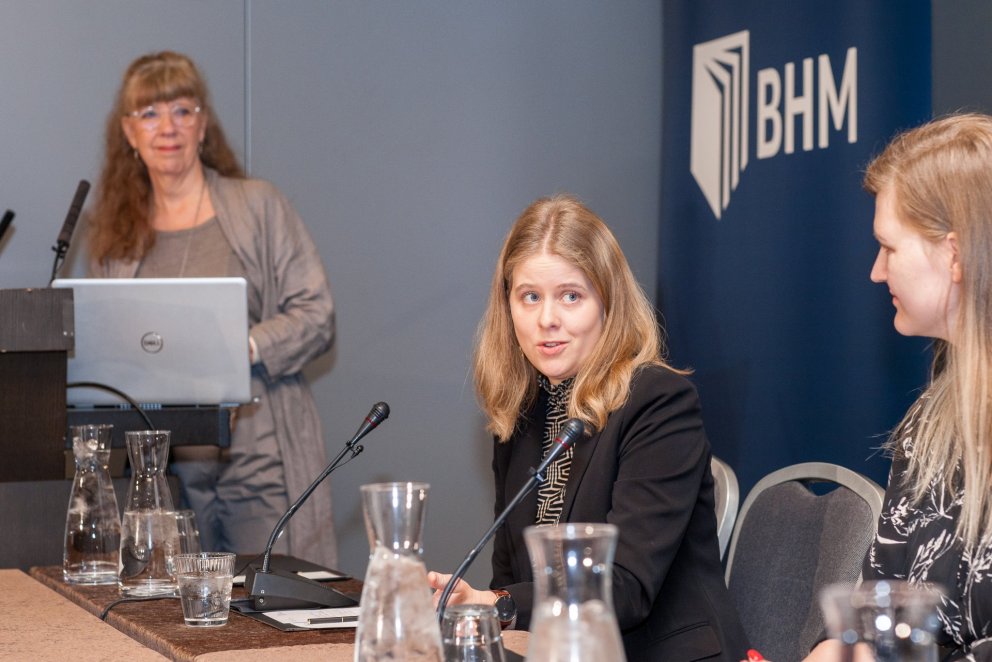 Sæunn Gísladóttir, sérfræðingur hjá RHA, tók þátt í málþinginu. Mynd/Birgir Ísleifur Gunnarsson