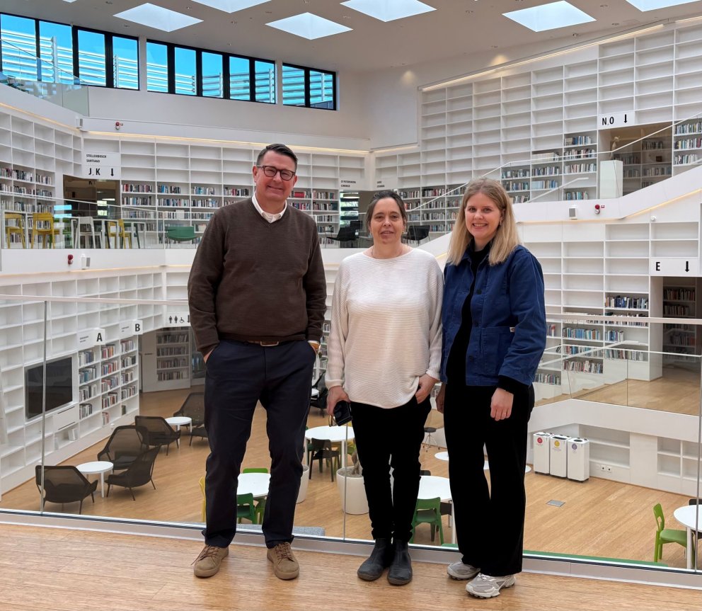 Dr. Ulf Hansson, Dr. Zuzana Macuchova og Sæunn Gísladóttir