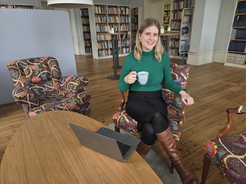 Sæunn dvaldi hjá Nordregio í Stokkhólmi í tvo mánuði.