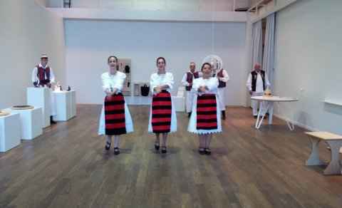 Frá sýningu í Ketilhúsinu