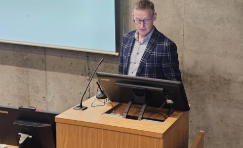 Hjalti Jóhannesson, sérfræðingur hjá RHA, hélt erindi á ráðstefnunni.