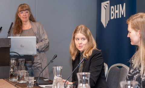 Sæunn Gísladóttir, sérfræðingur hjá RHA, tók þátt í málþinginu. Mynd/Birgir Ísleifur Gunnarsson