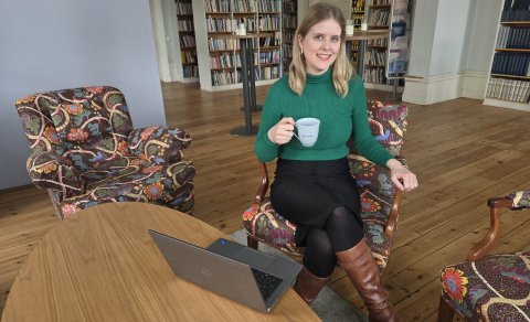 Sæunn dvaldi hjá Nordregio í Stokkhólmi í tvo mánuði.