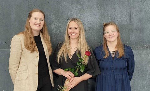 Kristín Heba Gísladóttir (Vörðu), Berglind Hólm Ragnarsdóttir og Anna Soffía Víkingsdóttir (RHA)